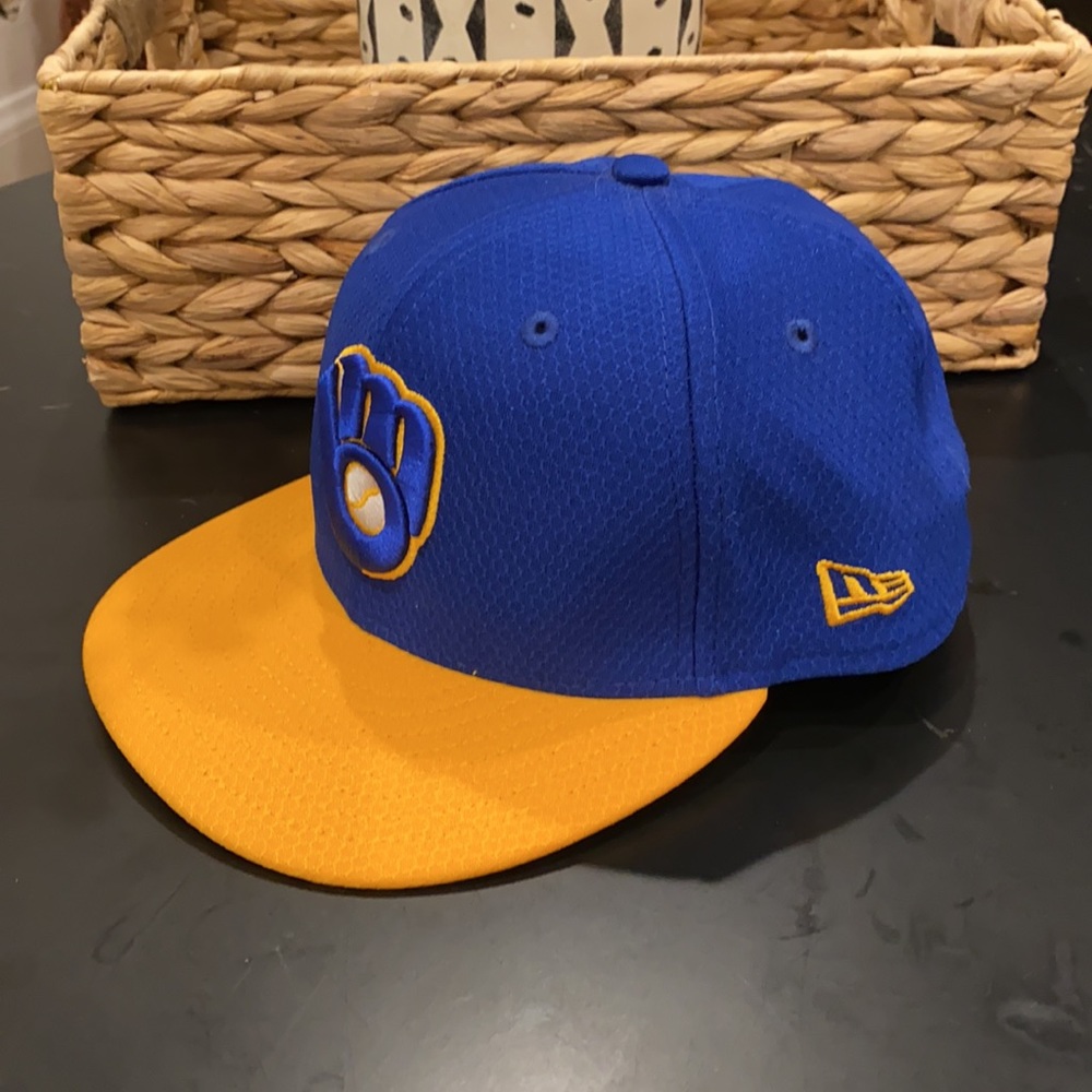 Milwaukee Brewers Baseball Hat - New Era 59Fifty - Picture 2 of 3